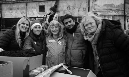 Friendship Prague Homeless Outreach Christmas Lunch 2021