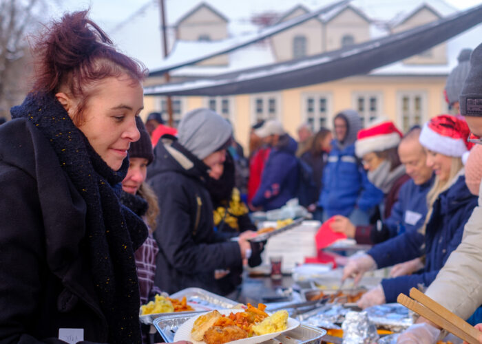 Candid Photo from Christmas Lunch 2022